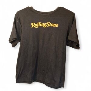 the Rolling Stone Magazine Women's Black Tee
